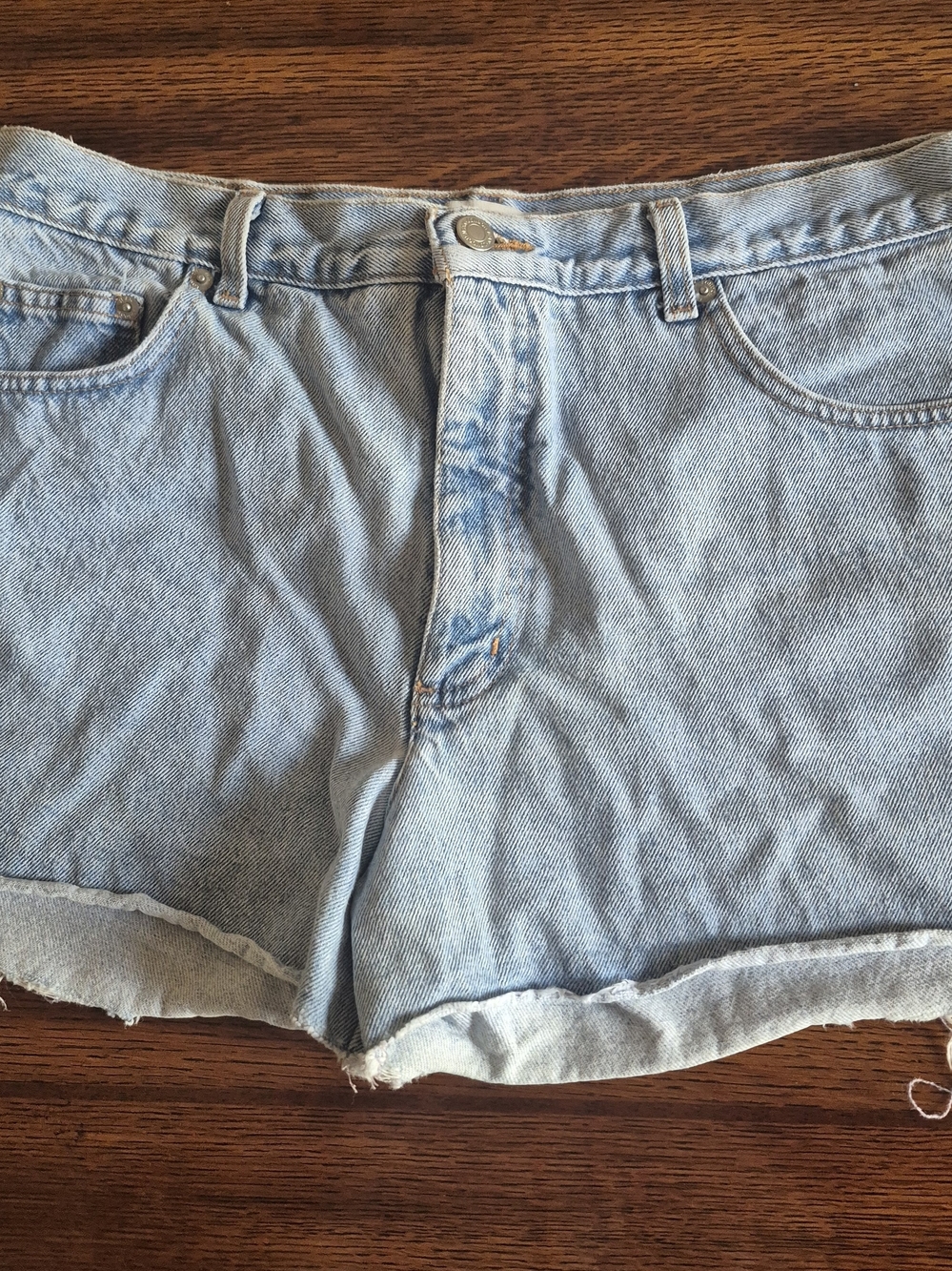 Hot Vintage Victoria Secret LONDONJEAN Light Blue Denim Cut-offs